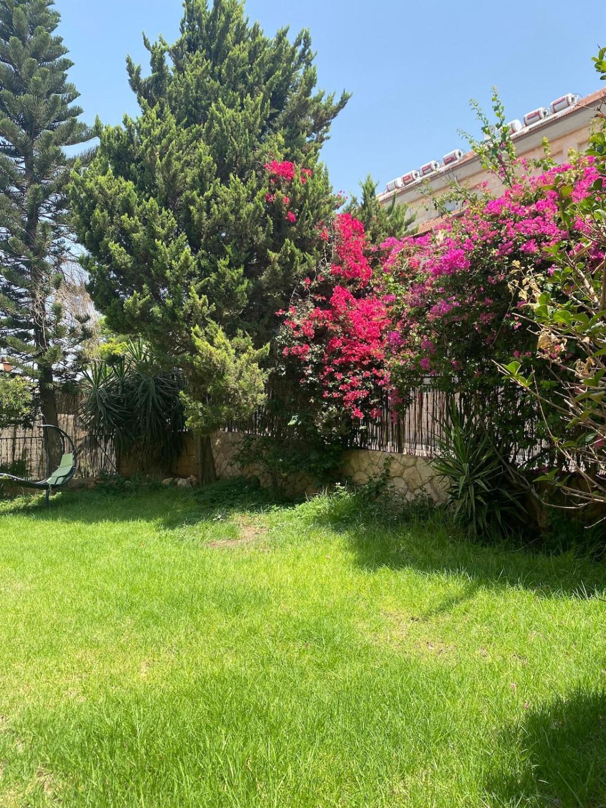 דירת גן מרווחת במיקום מעולה עם נטפליקס חינמי Apartment Ma'ale Adumim Exterior photo